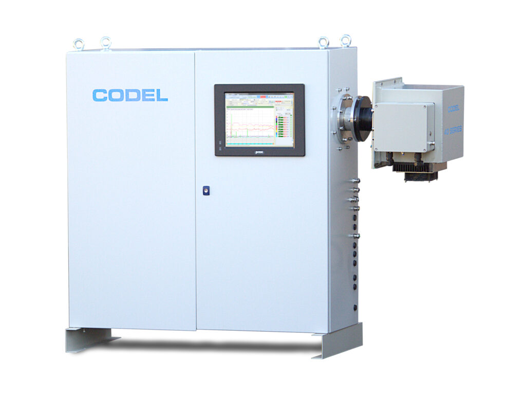 Extractive gas stack emission monitoring analyser